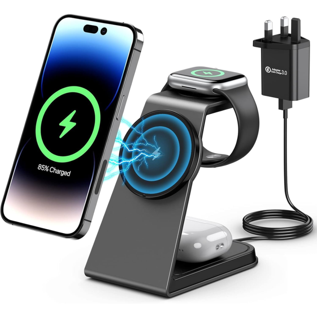 3 in 1 Wireless Charging Station for MagSafe