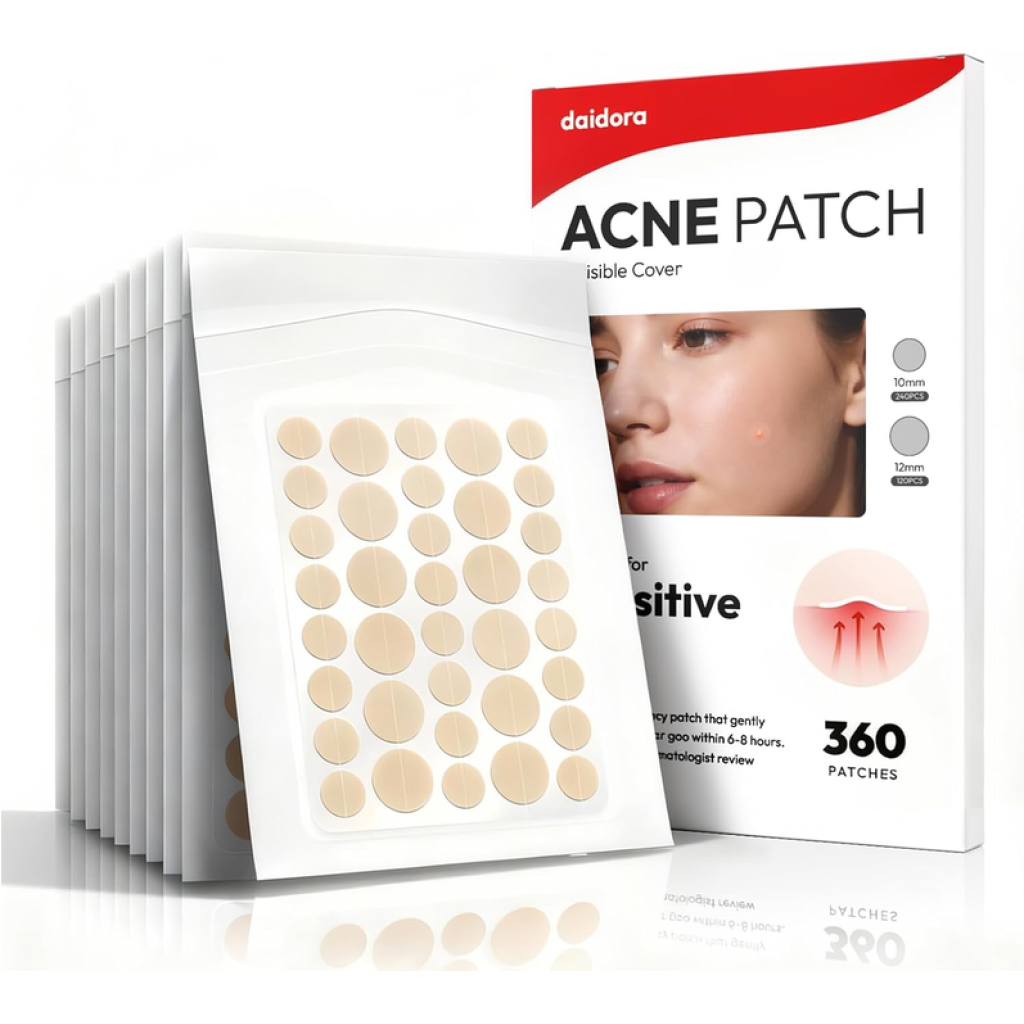 360 Pieces Invisible Pimple Patches Waterproof & Breathable