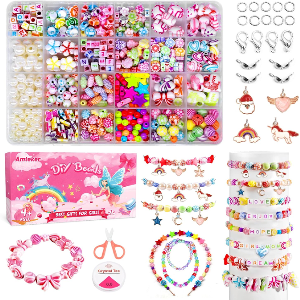 Amteker Bracelet Making Kits Gifts for Teenage Girls