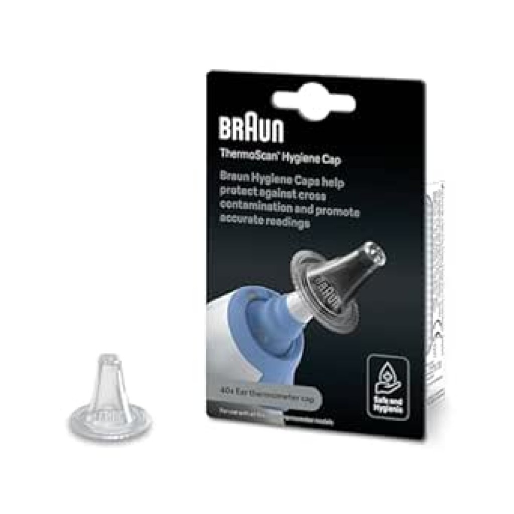 Braun ThermoScan Hygiene Caps - 40 pcs - Compatible