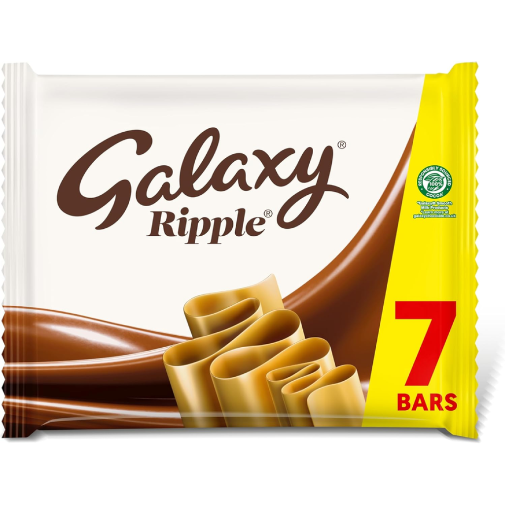 Galaxy Ripple Milk Chocolate Sharing Multipack 7 x 30g