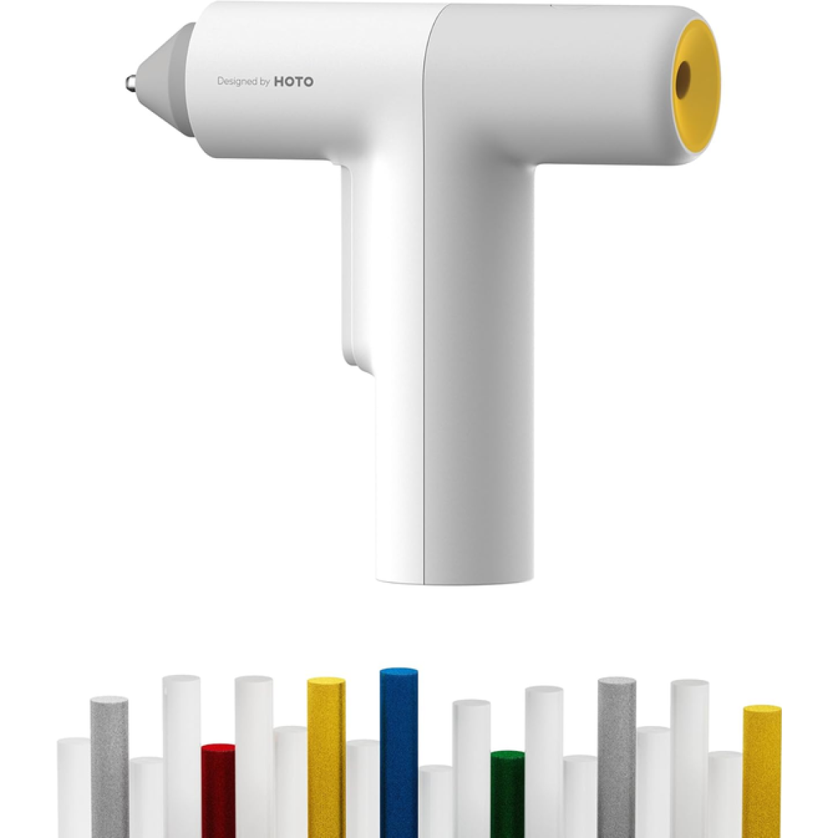 HOTO Easyflow Hot Glue Gun, Cordless with 40 Sticks