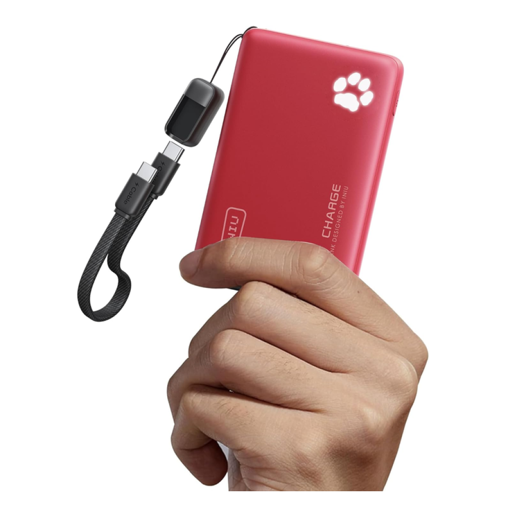 INIU 45W Fast Charging Power Bank, 40% Smaller 10000mAh