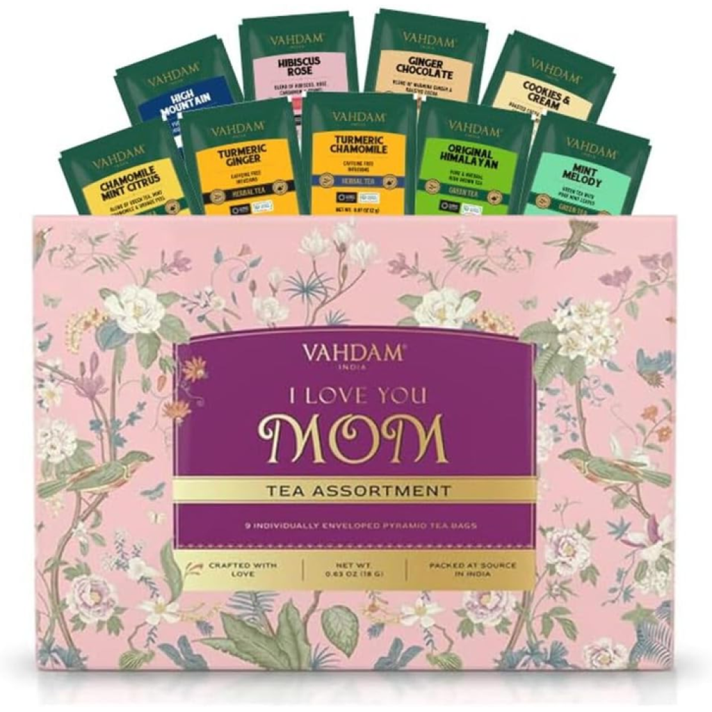 Limited Edition Tea Gift Set for Mom 9 Assorted Tea Bags