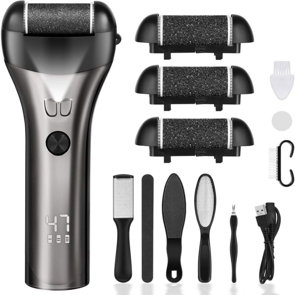 Lychico Electric Foot Hard Skin Remover & Pedicure Tools