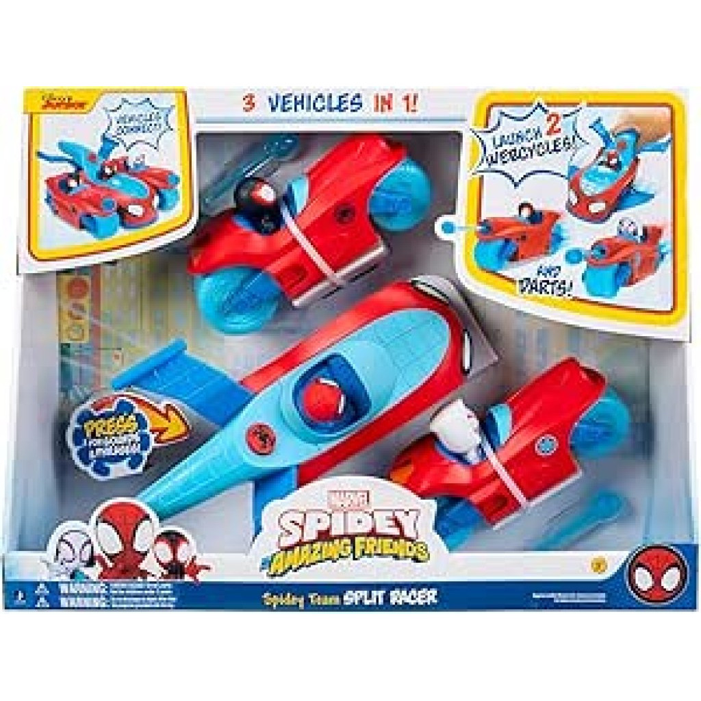 MARVEL Spidey and His Amazing Friends Spidey Team Split