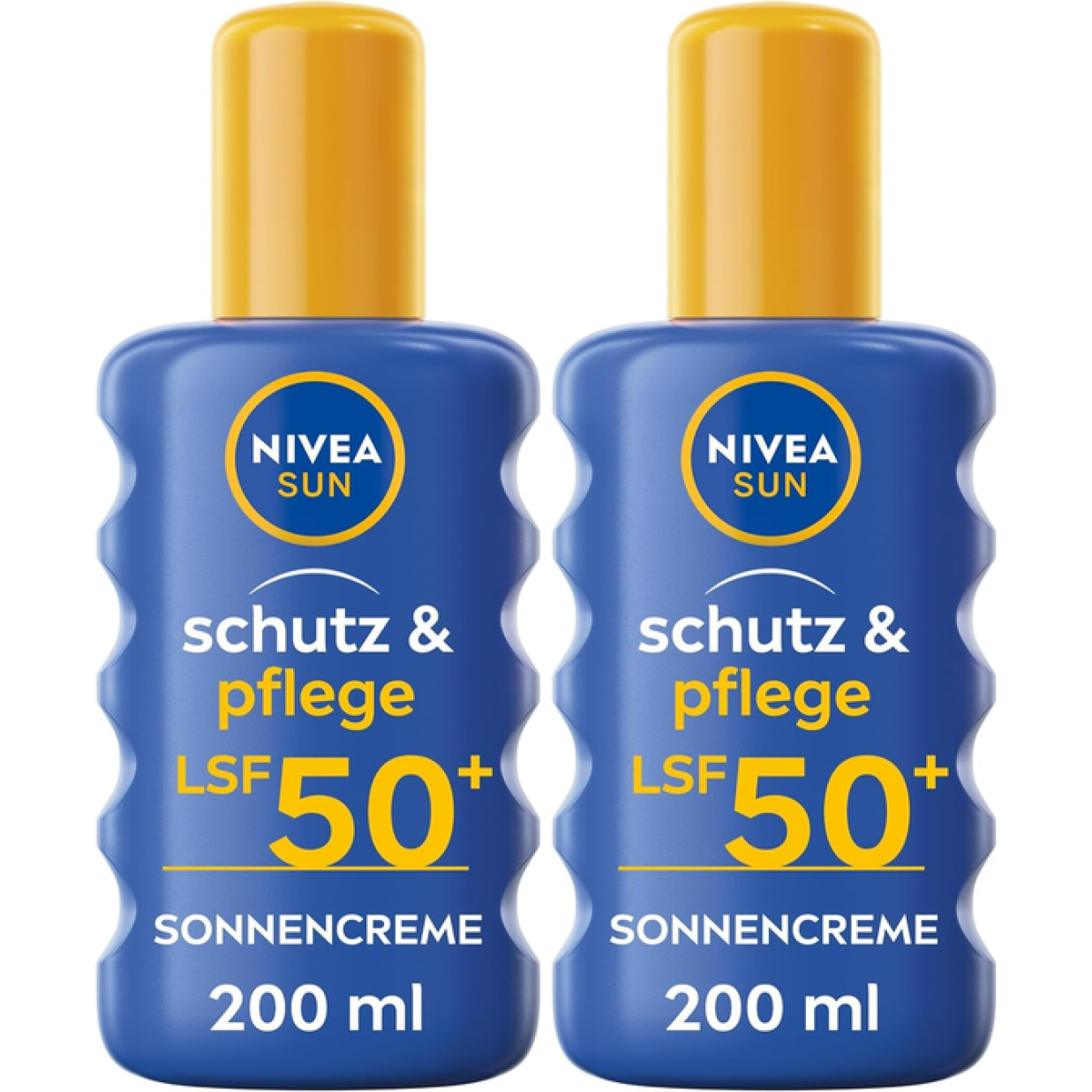 NIVEA SUN Protect & Moisture Sun Spray SPF 50+ (200ml) x 2