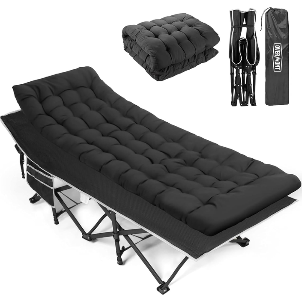 OVERMONT Oversized Folding Camping Bed for Adults
