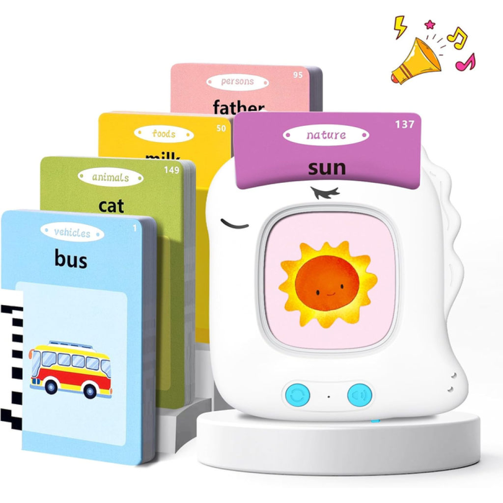 Talking Flash Cards for Toddler with 224 Words