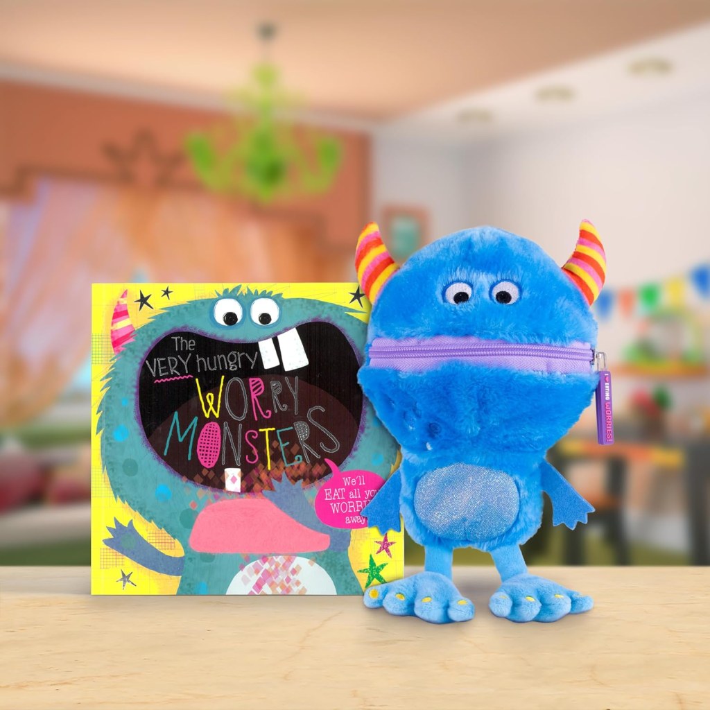 The Very Hungry Worry Monster Plush and Book Box Set