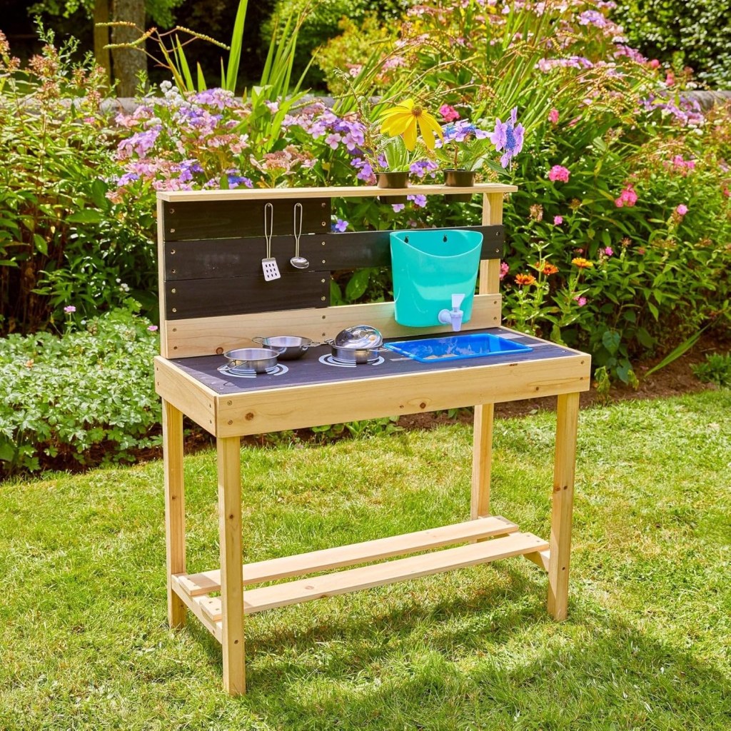 TP Toys Little Chef Mud Kitchen and Chalkboard