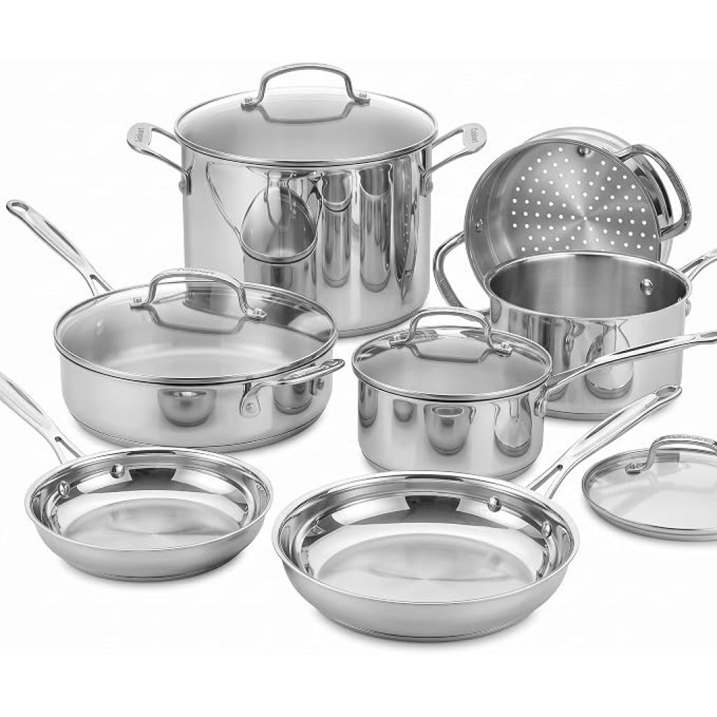 Cuisinart® Chef’s Classic™ Stainless Steel Cookware Set