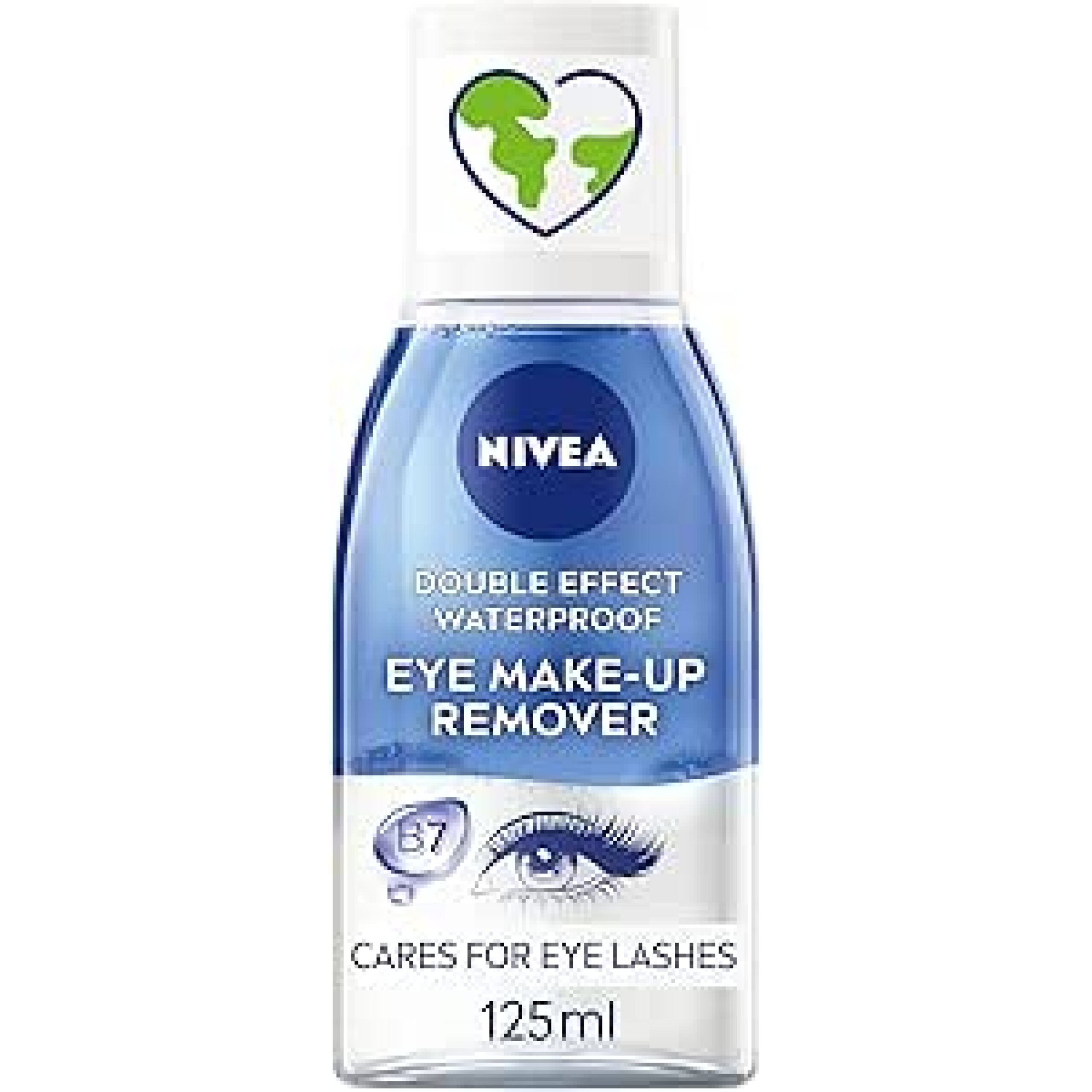 NIVEA Double Effect Waterproof Eye Make-Up Remover (125ml)