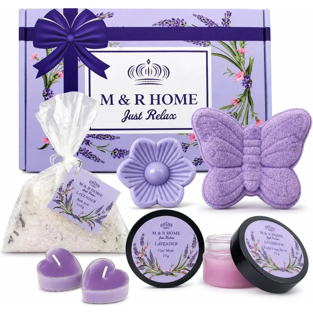 M & R HOME JUST RELAX Lavender Pamper Gift
