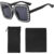 1 Piece Sunglasses, 1 Piece Glasses Cloth, Glasses Bag