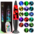 13.5″ Art Deco Liquid Motion Lamp, Remote Control