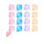16Pcs Squishy cube , Stress Relief and Sensory