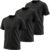 3 Pack Men’s Running Shirts Quick Drying Short Sleeve Shirt
