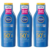 3 x NIVEA SUN Protect & Moisture Sun Lotion SPF 50+(200 ml)