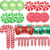 30 Pcs Christmas Foil Inflatable Lollipop Balloons Kit