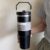 30oz Flip Straw Insulated Water Bottle Stainless Steel Tumbl
