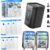 6 Pack Vacuum Storage Bags with Wireless Electric Air Pump