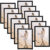 7×5 Photo Frames Black 12 Pack