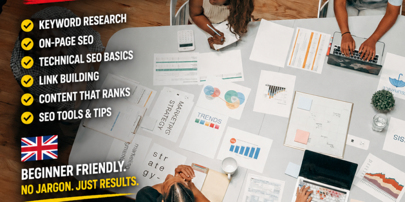 SEO for Beginners UK (2026 Guide) — How to Rank on Google