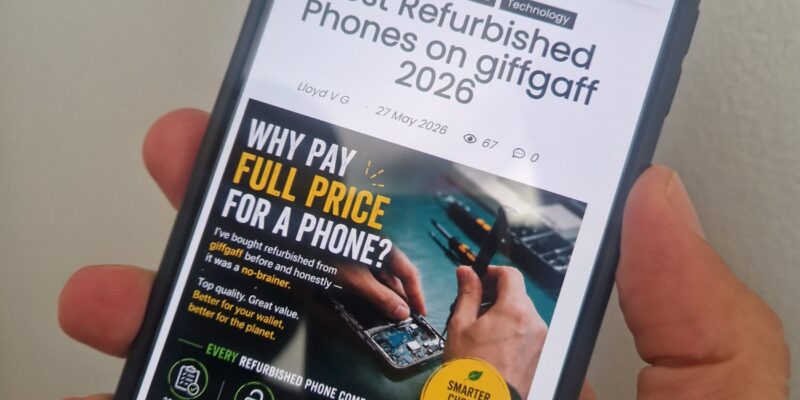 giffgaff Refurbished Samsung S23+ Review — £229 and Genuinely Brilliant