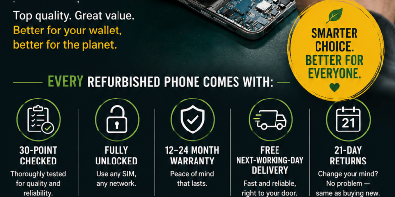 Best Refurbished Phones on giffgaff 2026