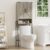 BonVache Over Toilet Storage Unit with double doors