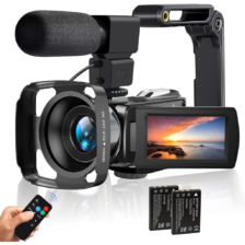 Camcorder Video Camera 4K HD 48MP Vlogging Camera