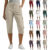 Cargo Trousers Women UK 3/4 Length