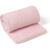 Clair de Lune Soft Cotton Cellular Shawl Blanket Pink 70 x 9
