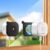 Codnida 3MP Window Camera for Home Security, 2K Indoor