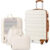 COOLIFE Medium Suitcase 24 Inch with 1 Shoe Bag + 1 Toiletry
