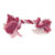 Croci Cotton Bone Two Knots, Small, Pink