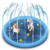 Dog Pool, 100cm Kids Dog Sprinkler Splash Pad