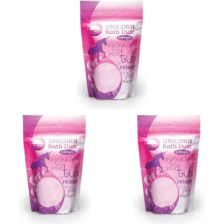 Elysium Spa Bubblegum Scented Unicorn Bath Dust (Pack of 3)
