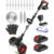 Garden Strimmer Cordless, Adjustable Grass Trimmer