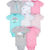 Gerber Baby Girls 8-pack Short Sleeve Onesies Bodysuits