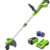Greenworks Cordless String Trimmer with 2Ah Battery