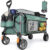 GXCROR Folding Trolley Cart – 140L Heavy Duty Collapsible