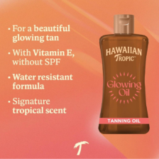 Hawaiian Tropic Glowing Tanning Oil