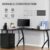 HOMCOM L-Shaped Computer Desk Table with Storage Drawer