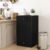 HOMCOM Under Counter Fridge, 91L Small Fridge with Lock
