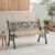 Home Discount Garden Vida Garden Bench, Rose Style