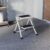 Home Vida 2 Step Ladder Compact, Heavy Duty Steel