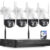 Jennov 【5MP+360°PTZ】 Wireless Security Camera System, 10CH