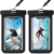JOTO 2 Pack Waterproof Phone Pouch Case